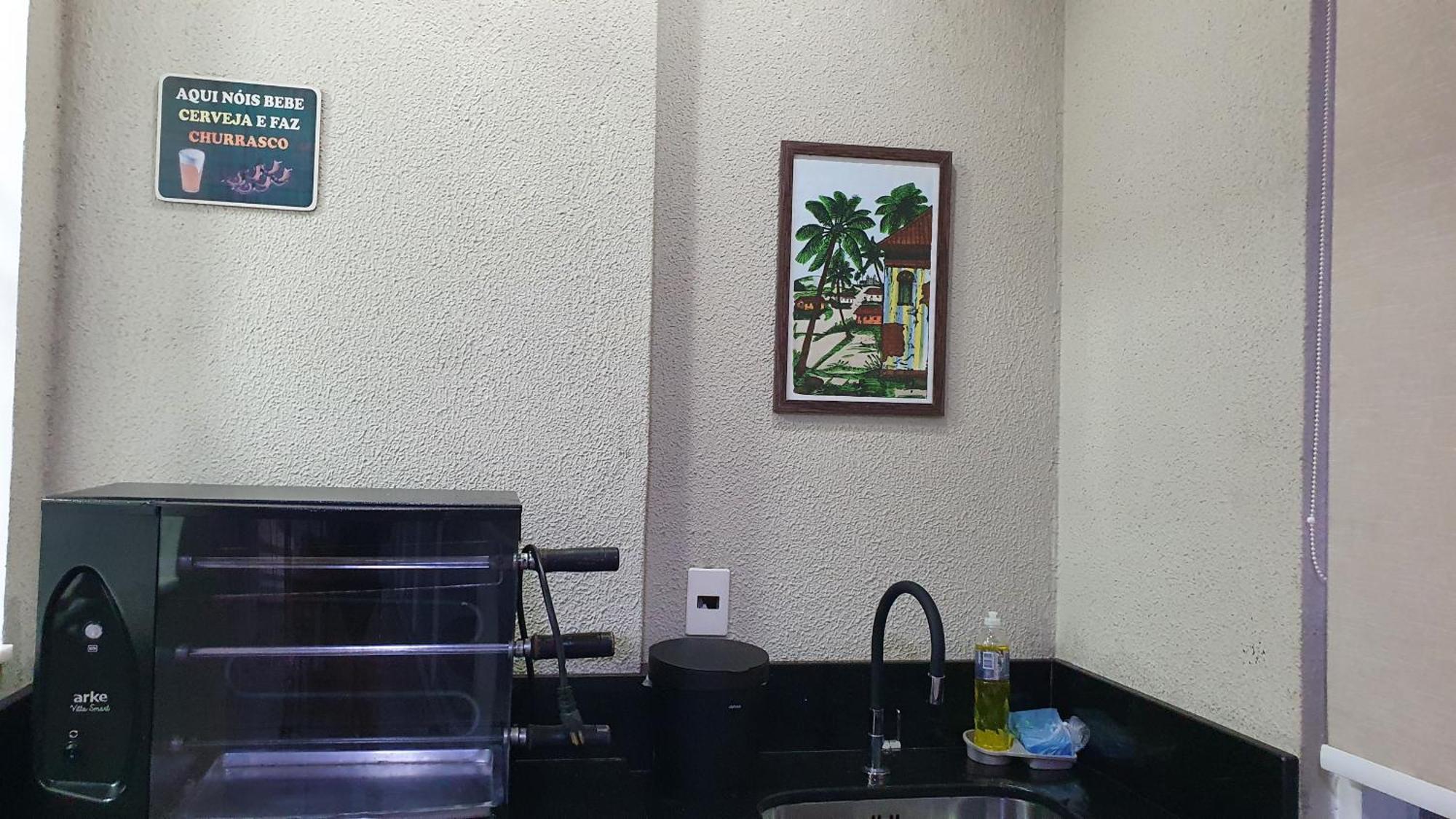 Apt Com Dois Quartos, Novo, Centro De Guarapari! Varanda Gourmet Com Vista Mar, Churrasqueira, Smart Tv, Wi-Fi 200 Mb, Lavadora De Roupas E Garagem Privativa Экстерьер фото